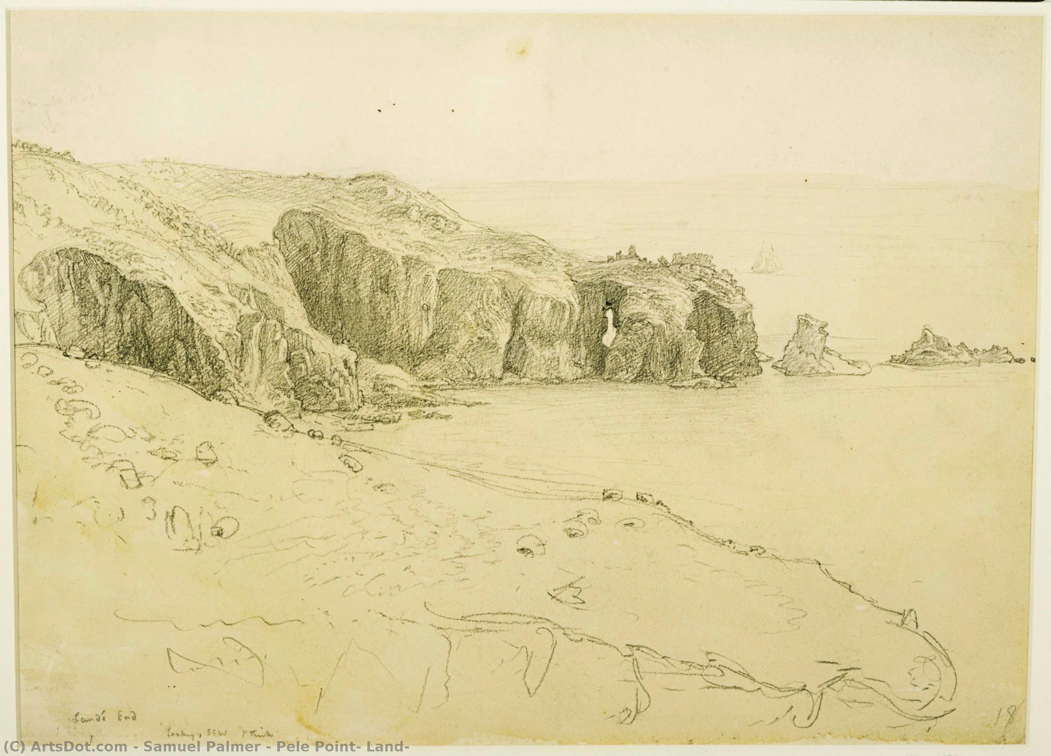 Samuel Palmer - Pele Point, Land