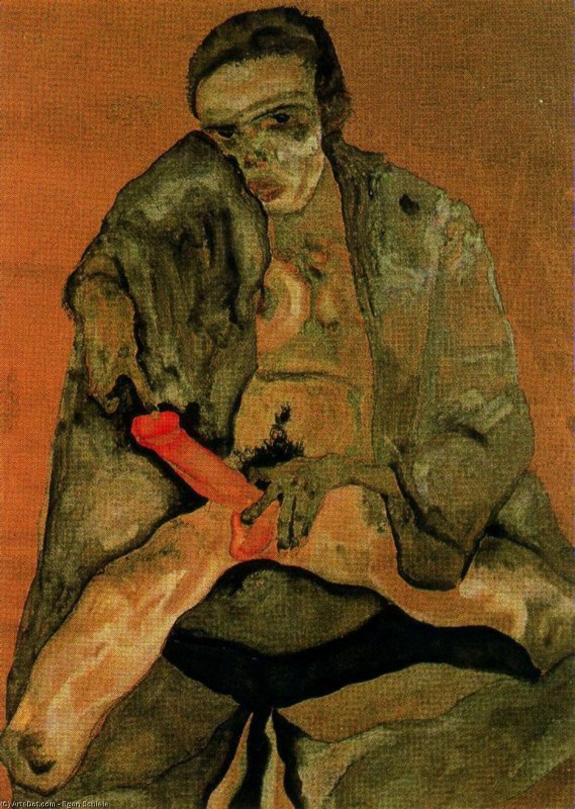 Egon Schiele - Eros
