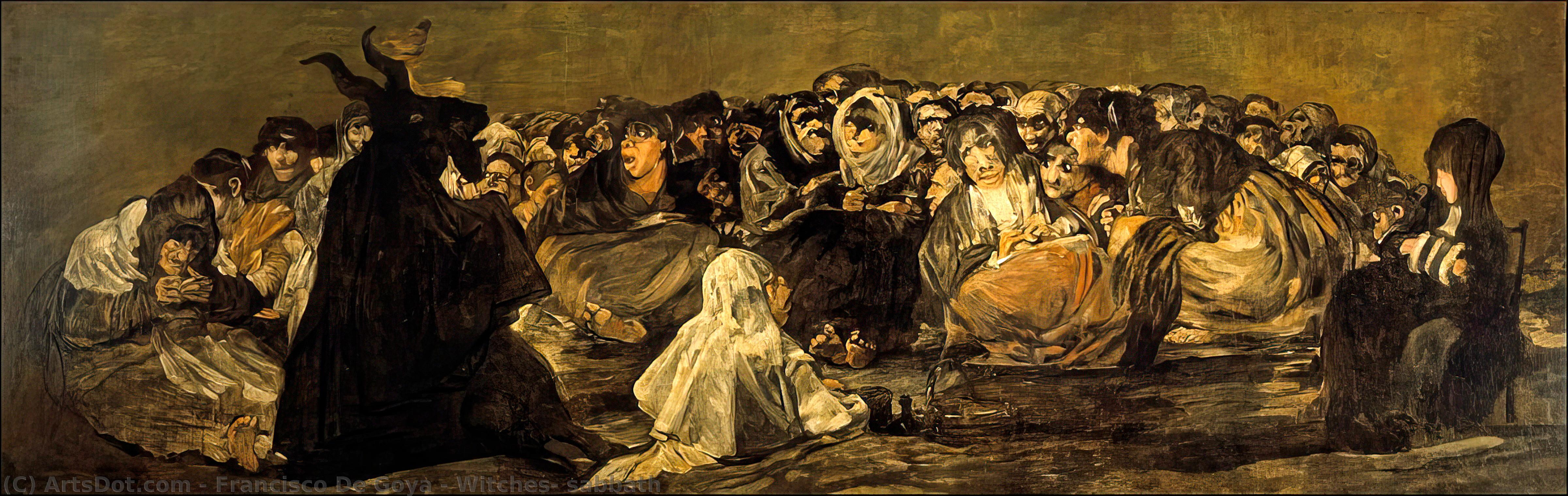 Francisco de Goya - Sabbath das Bruxas