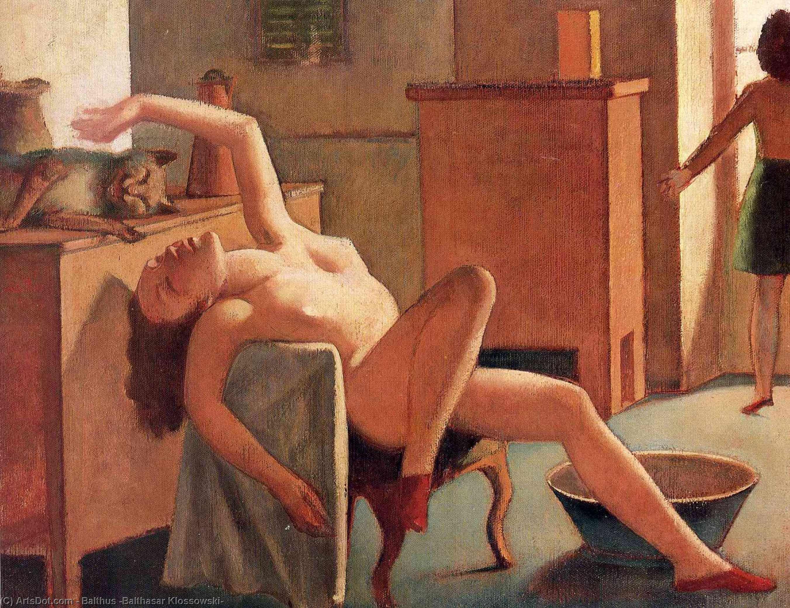 Nude With Cat — Balthus