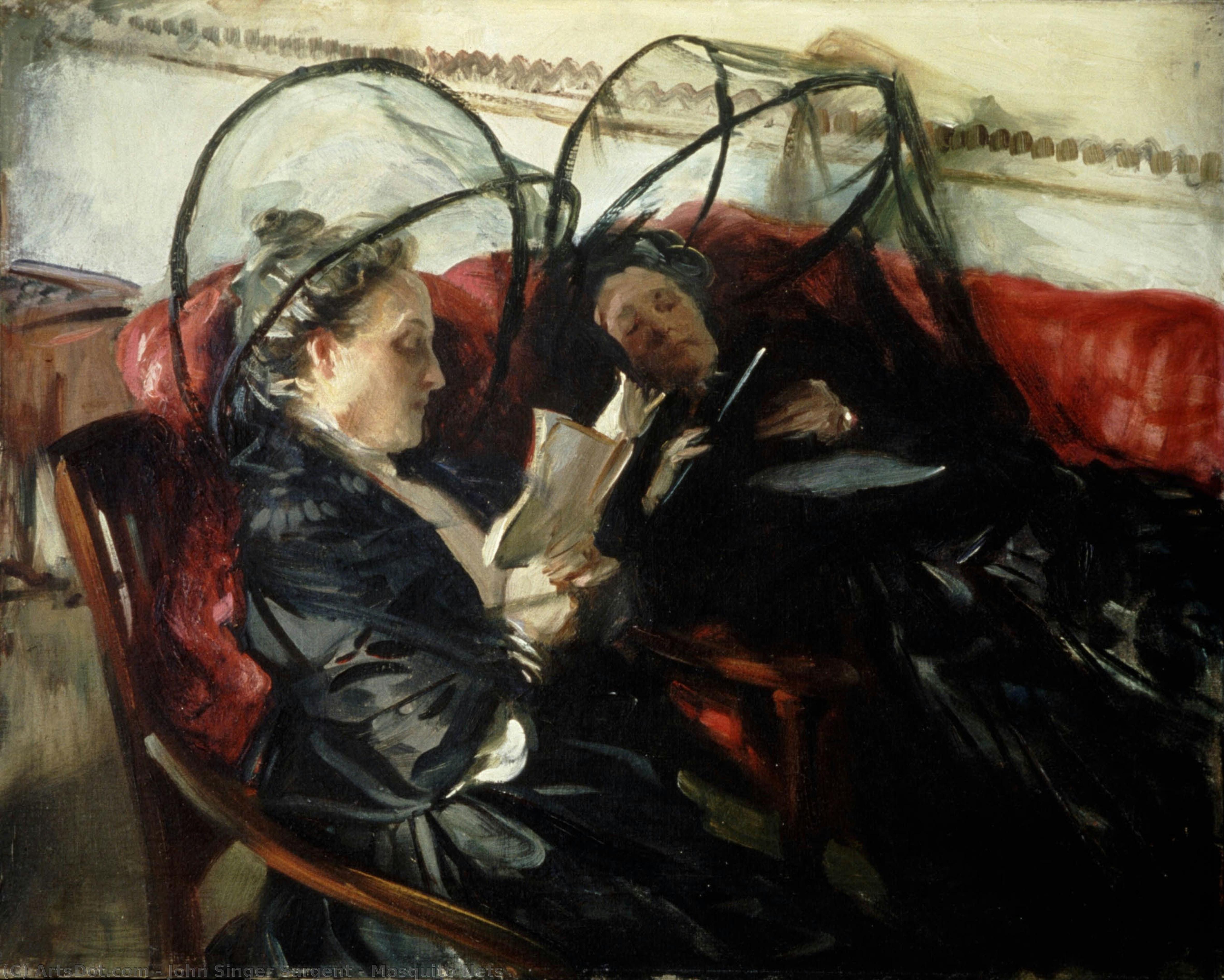 Moskitonetz — John Singer Sargent