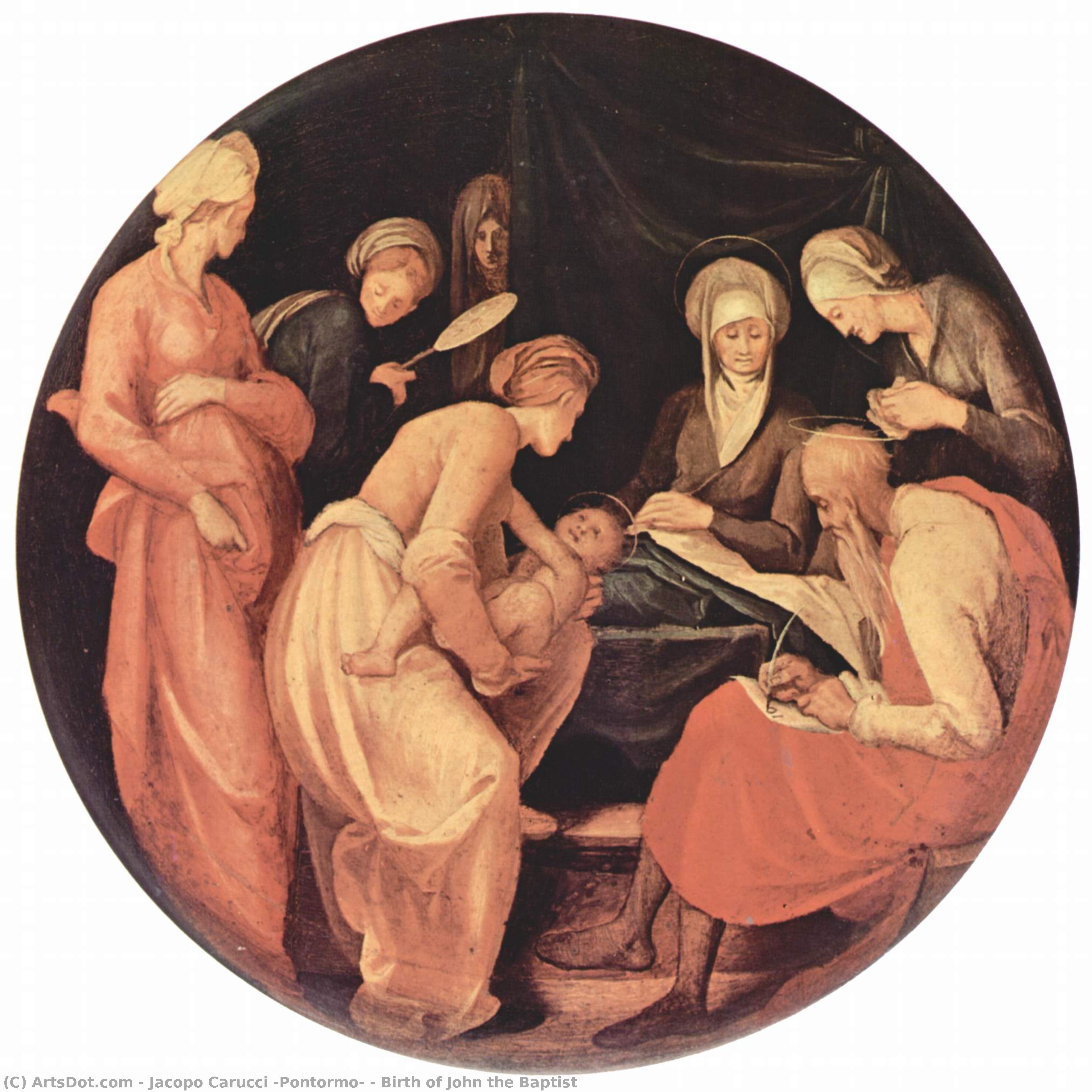 Pontormo - Johannesuksen Syntymä
