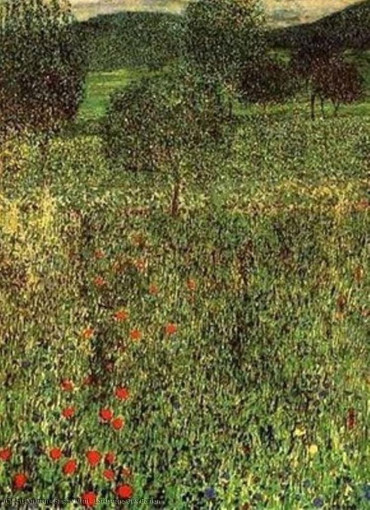Landschaft Eines Gartens — Gustav Klimt