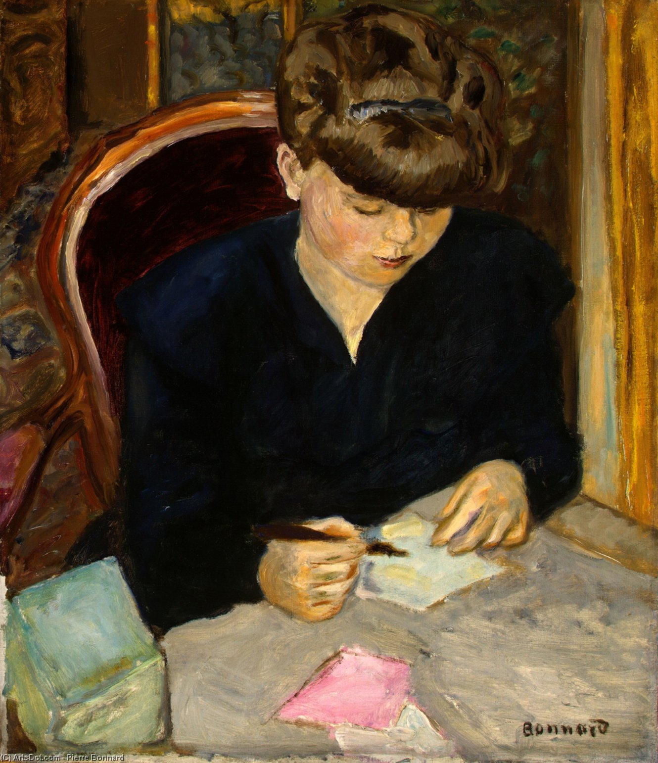The Letter — Pierre Bonnard