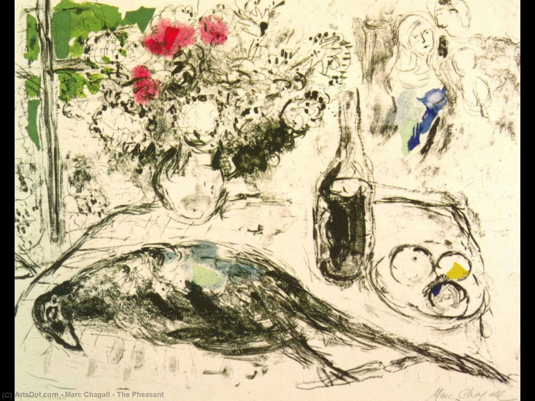 The Pheasant — Marc Chagall