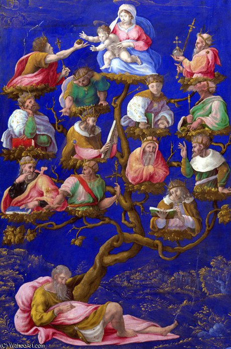 A Jesse-tree — Girolamo Genga