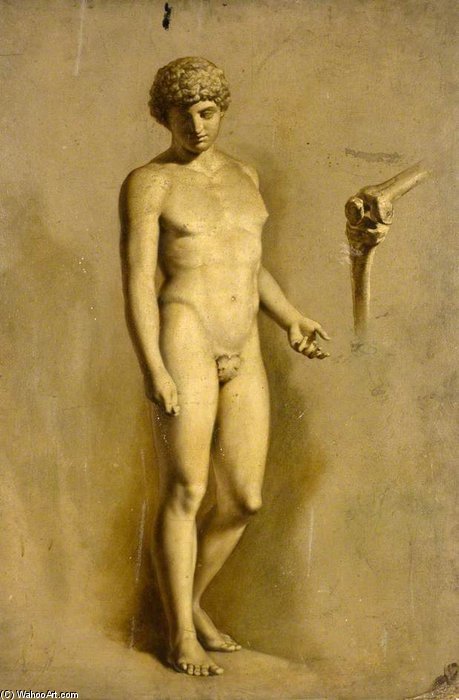 William Etty - Figure Study