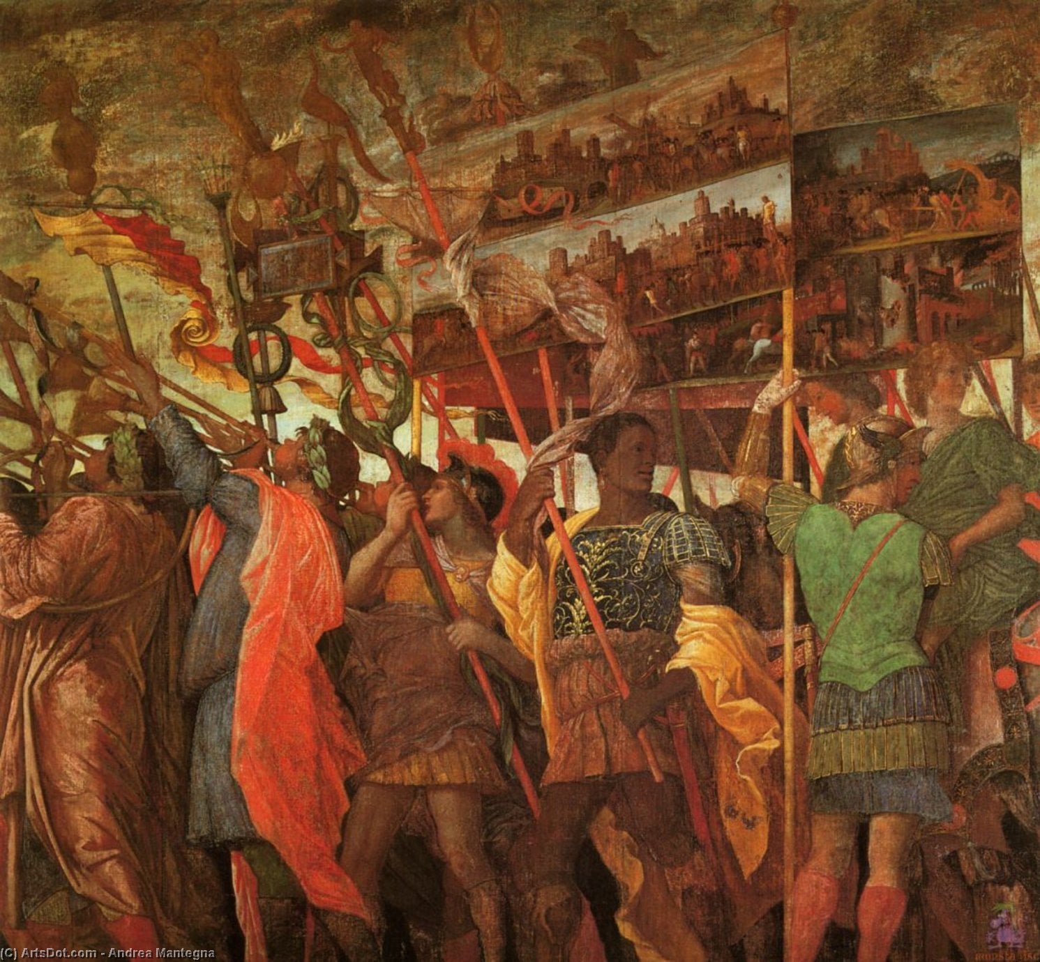 Andrea Mantegna - Triumph der Kaiser