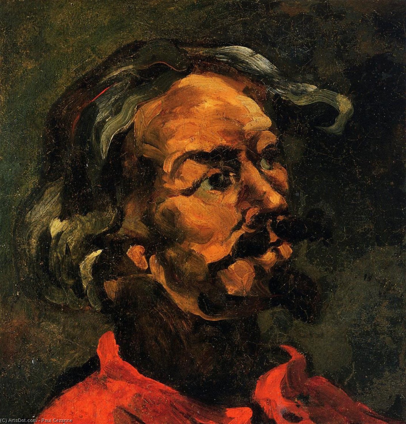 Porträt Von Achille Emperaire — Paul Cézanne