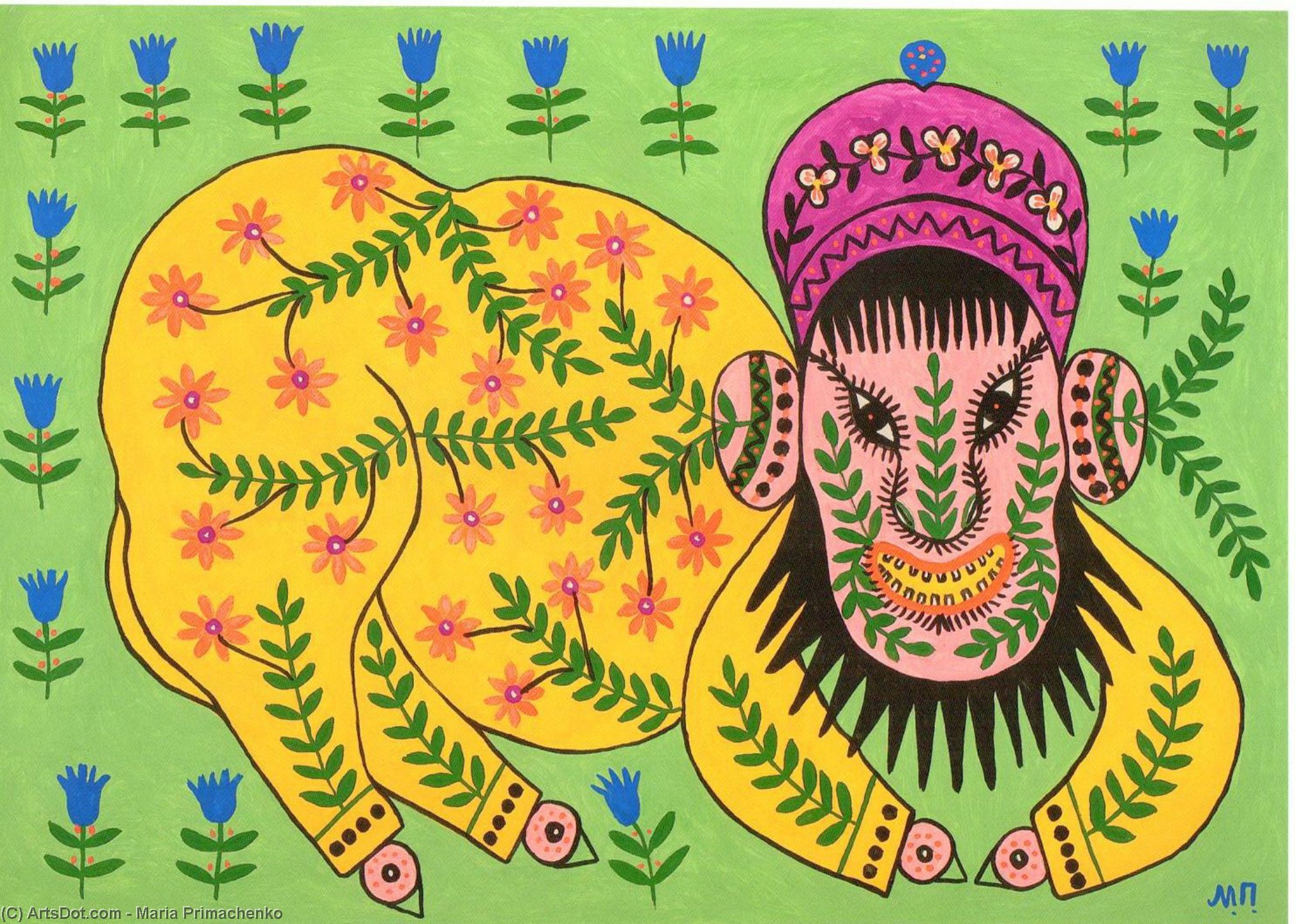This Beast Is Making Magic — Maria Primachenko