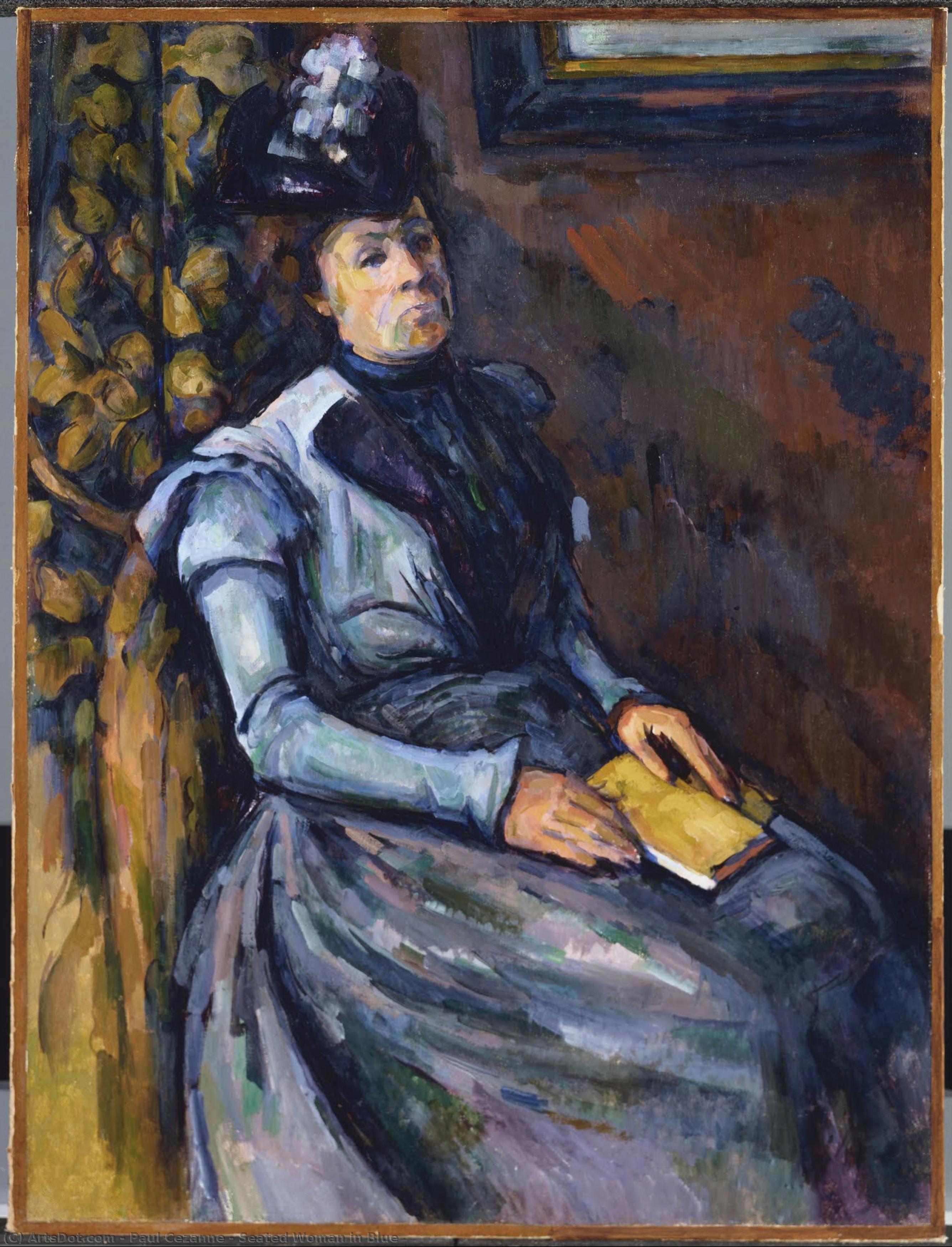Paul Cézanne - Donna Seduta con Libro