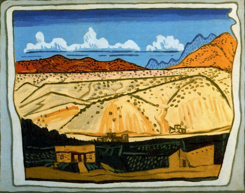 New Mexican Landscape — ستيوارت ديفيس