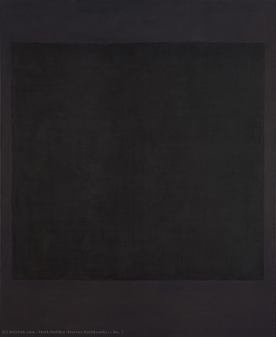 No. 7 — Mark Rothko