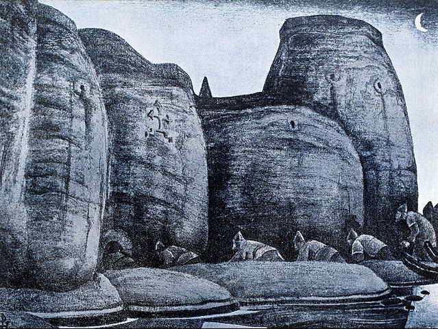 Nikolaj Roerich - Crypt
