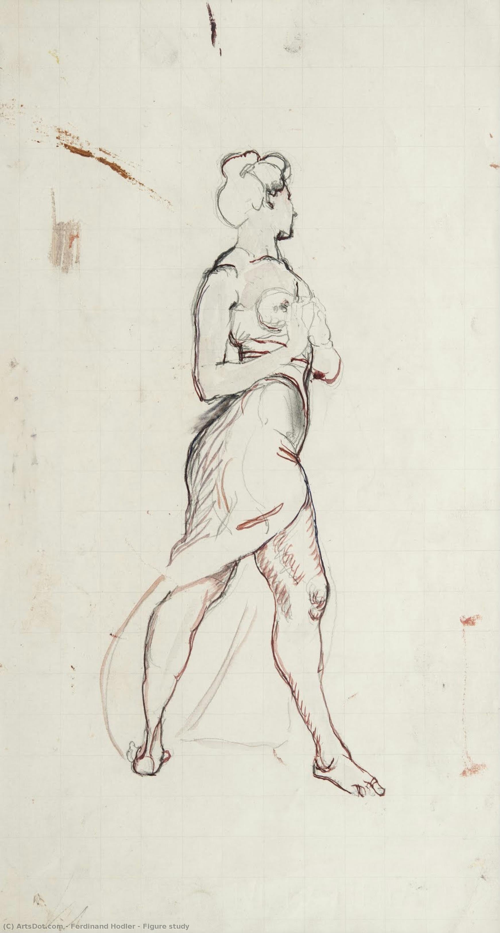 Ferdinand Hodler - Figure study