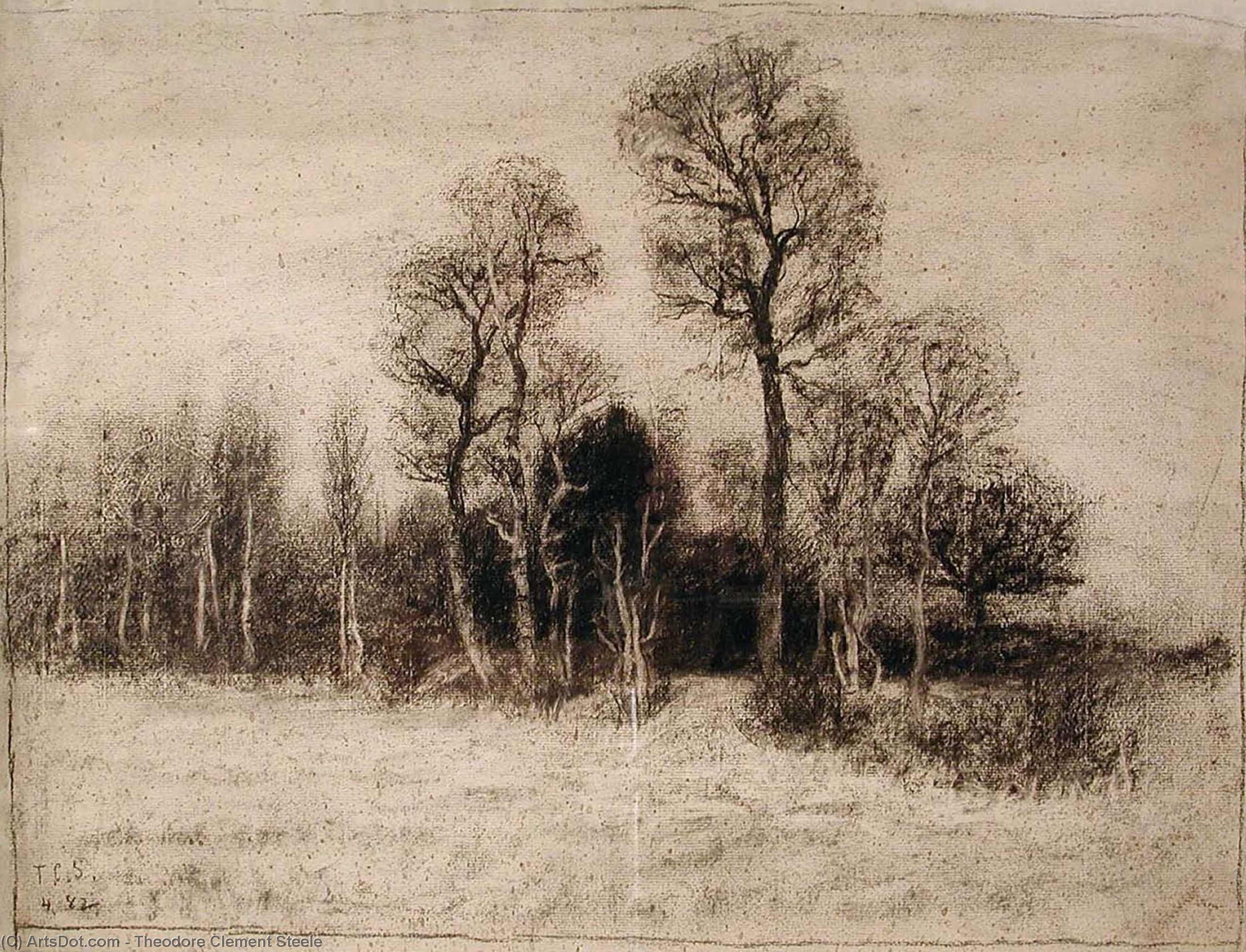 Theodore Clement Steele - Schleissheim Woods
