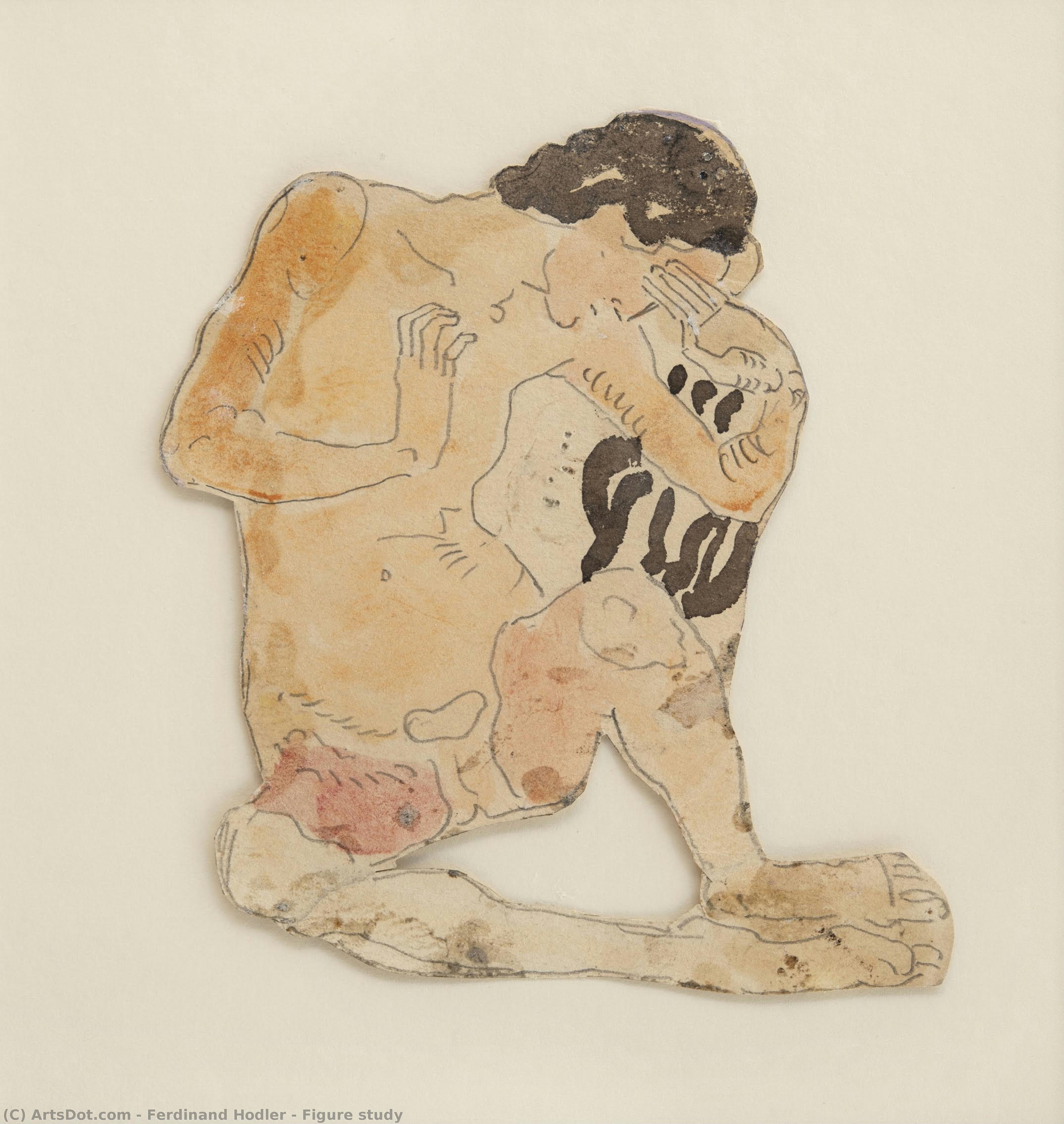 Ferdinand Hodler - Figure study