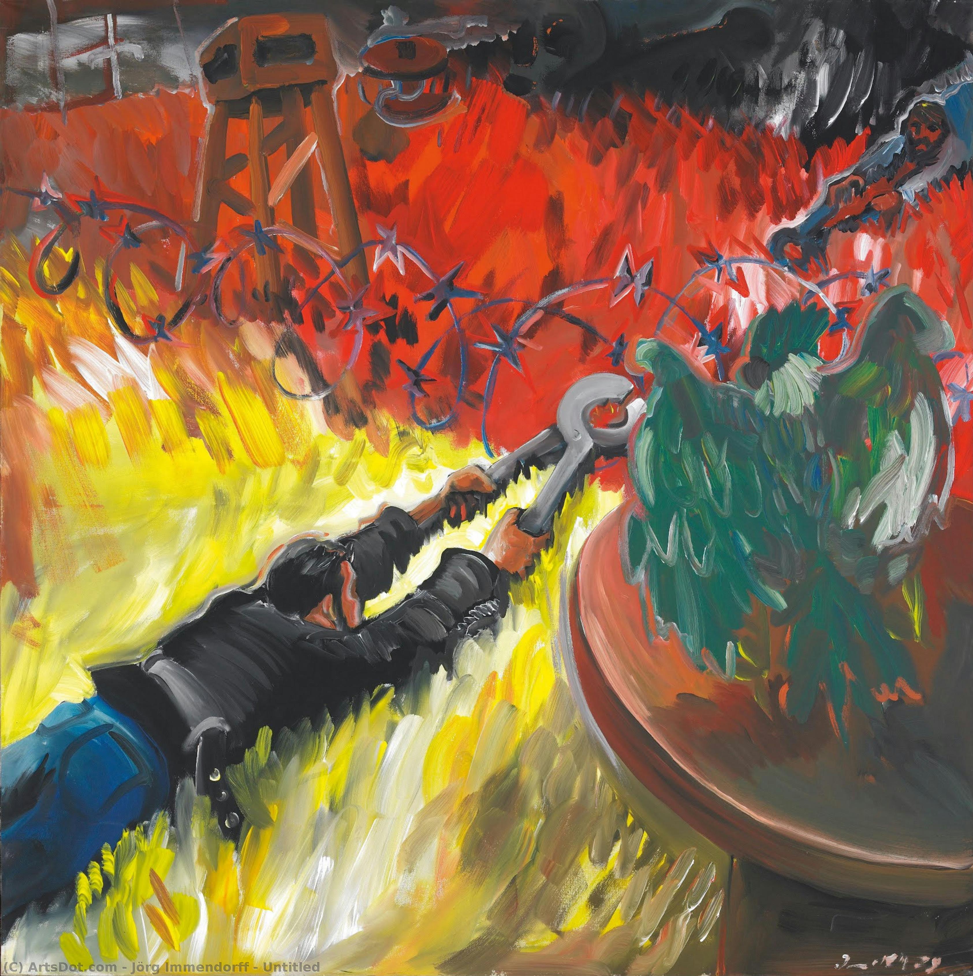 Untitled — Jörg Immendorff