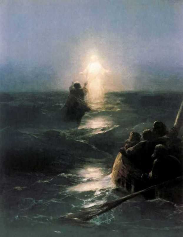 艾瓦佐夫斯基 - Walking on the water 1