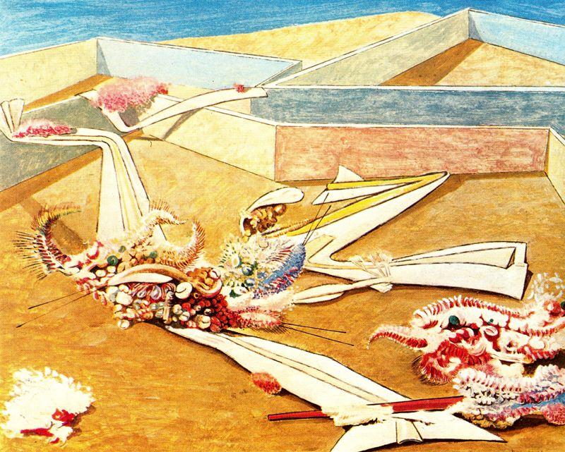 Jardin Gobe Avions — Max Ernst