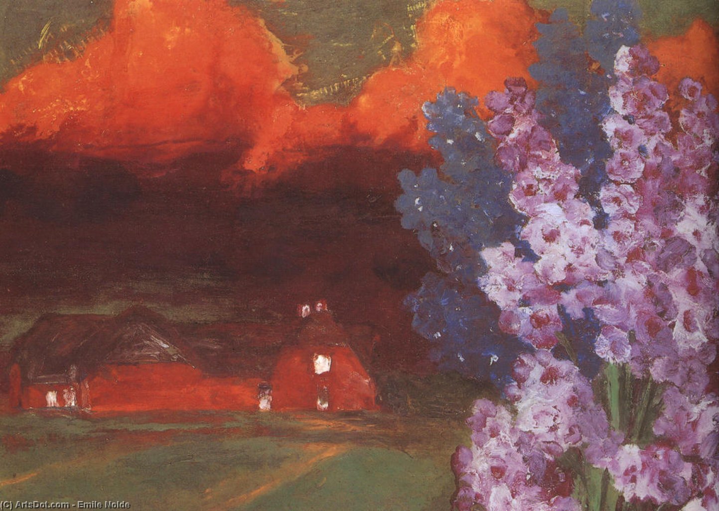Muggy Evening — Emil Nolde