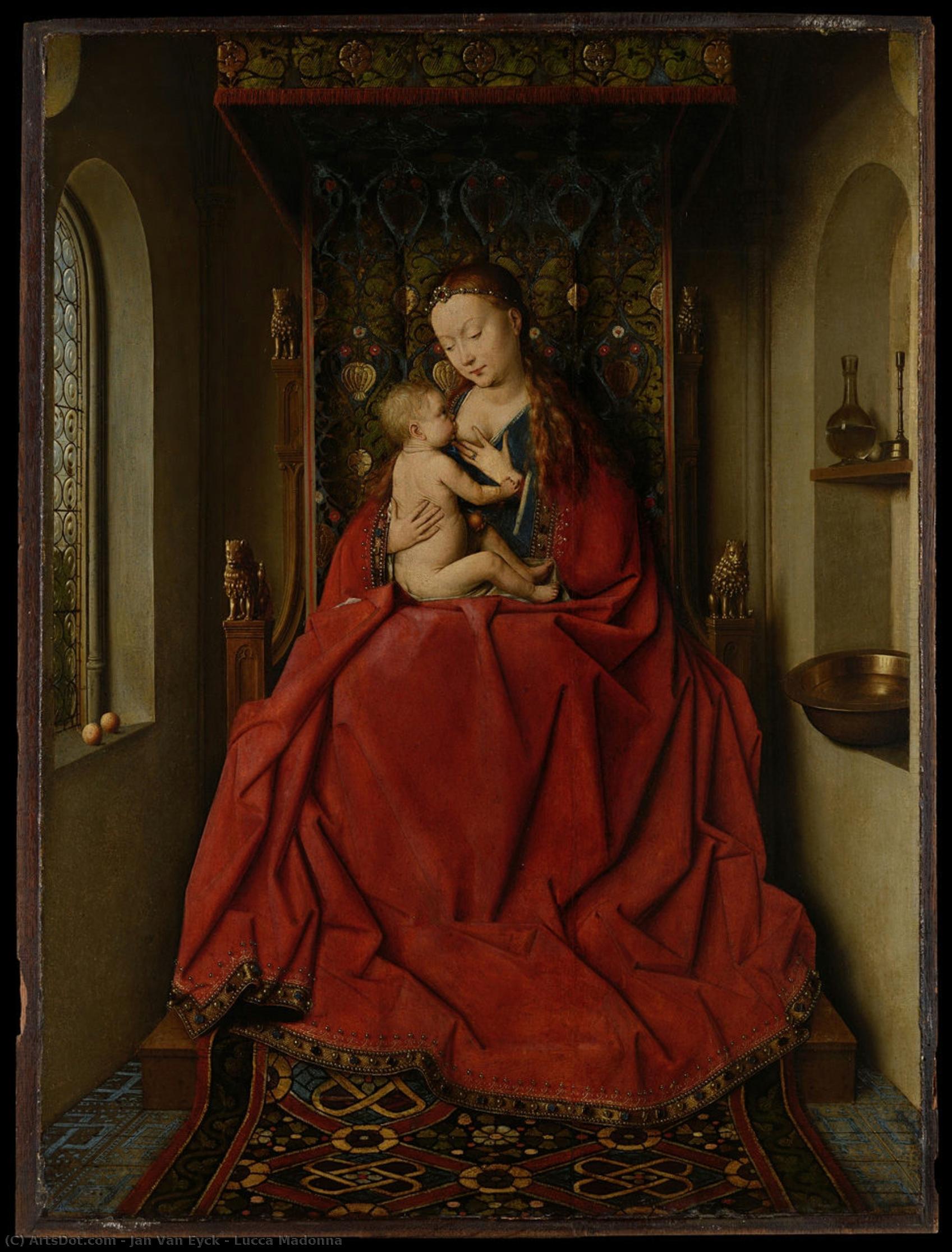 Lucca Madonna — Jan Van Eyck