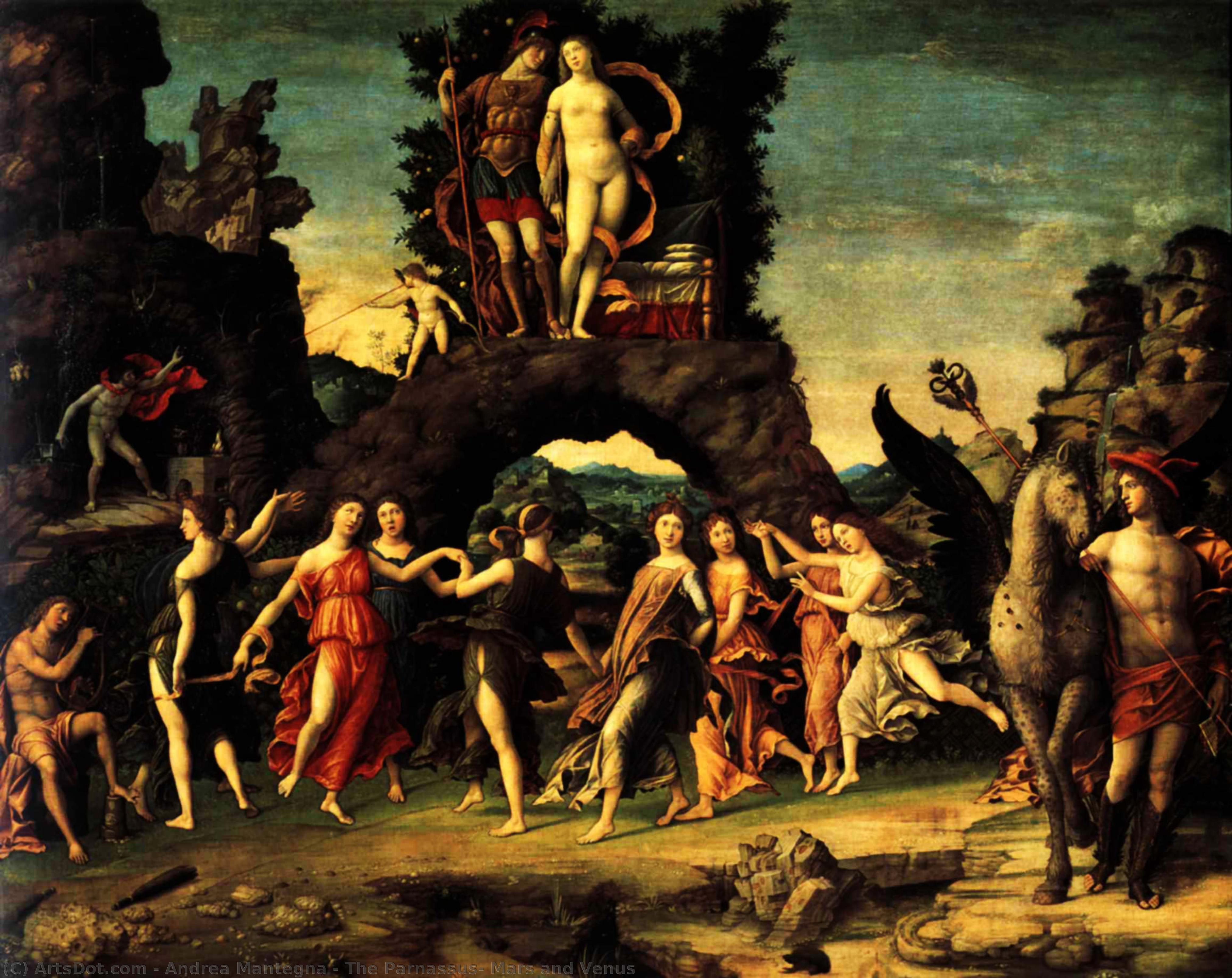 Andrea Mantegna - Il Parnasso