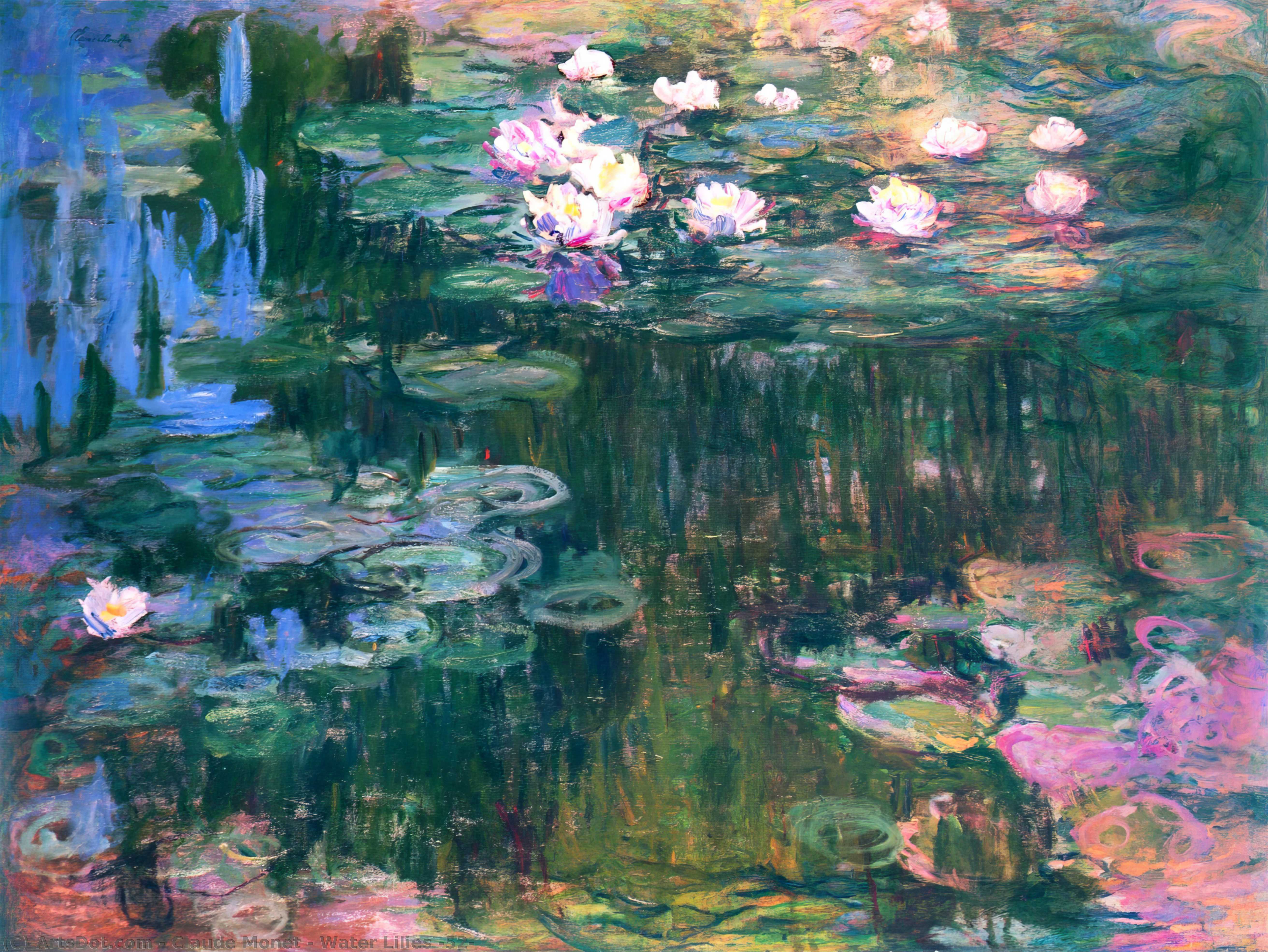 Claude Monet - Su Zarları (52)