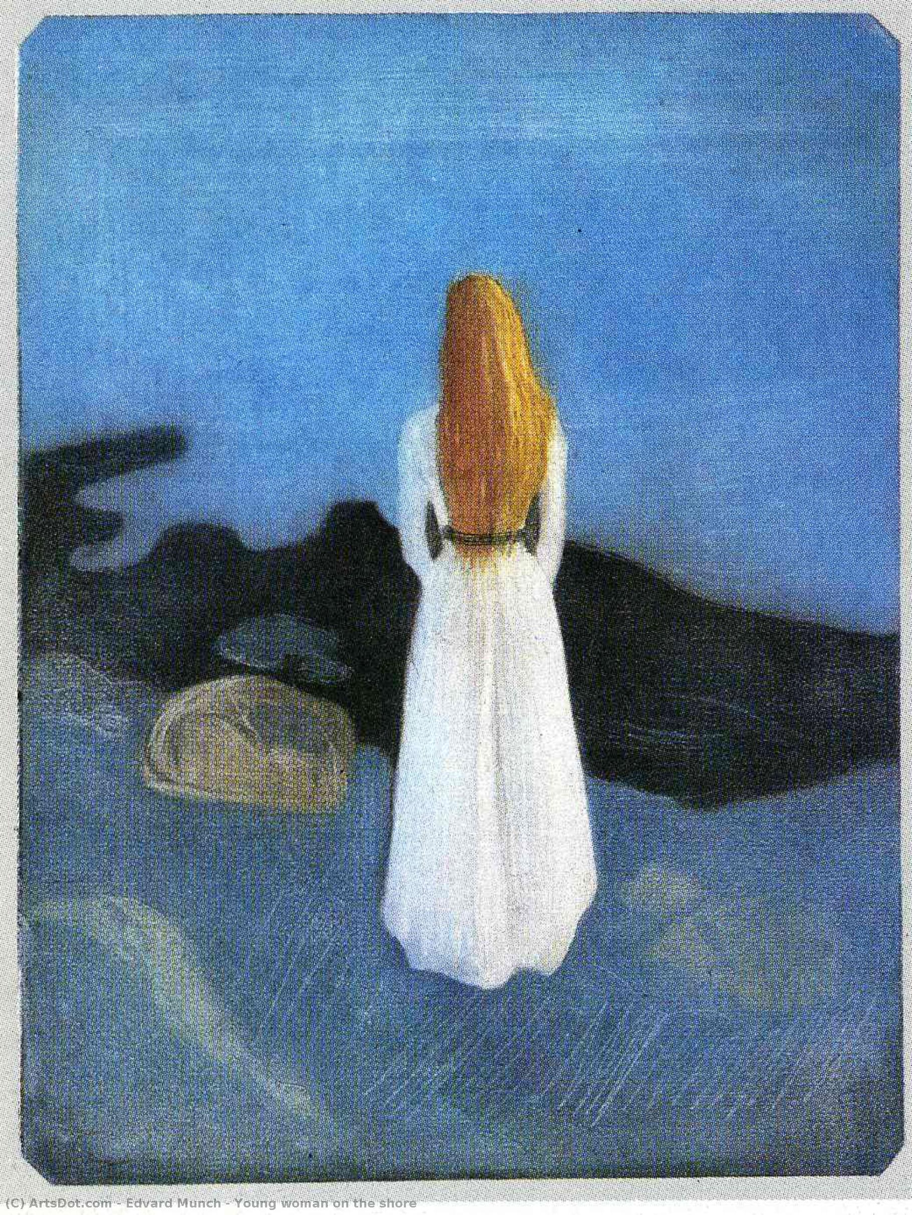 Edvard Munch - Mladena na obali