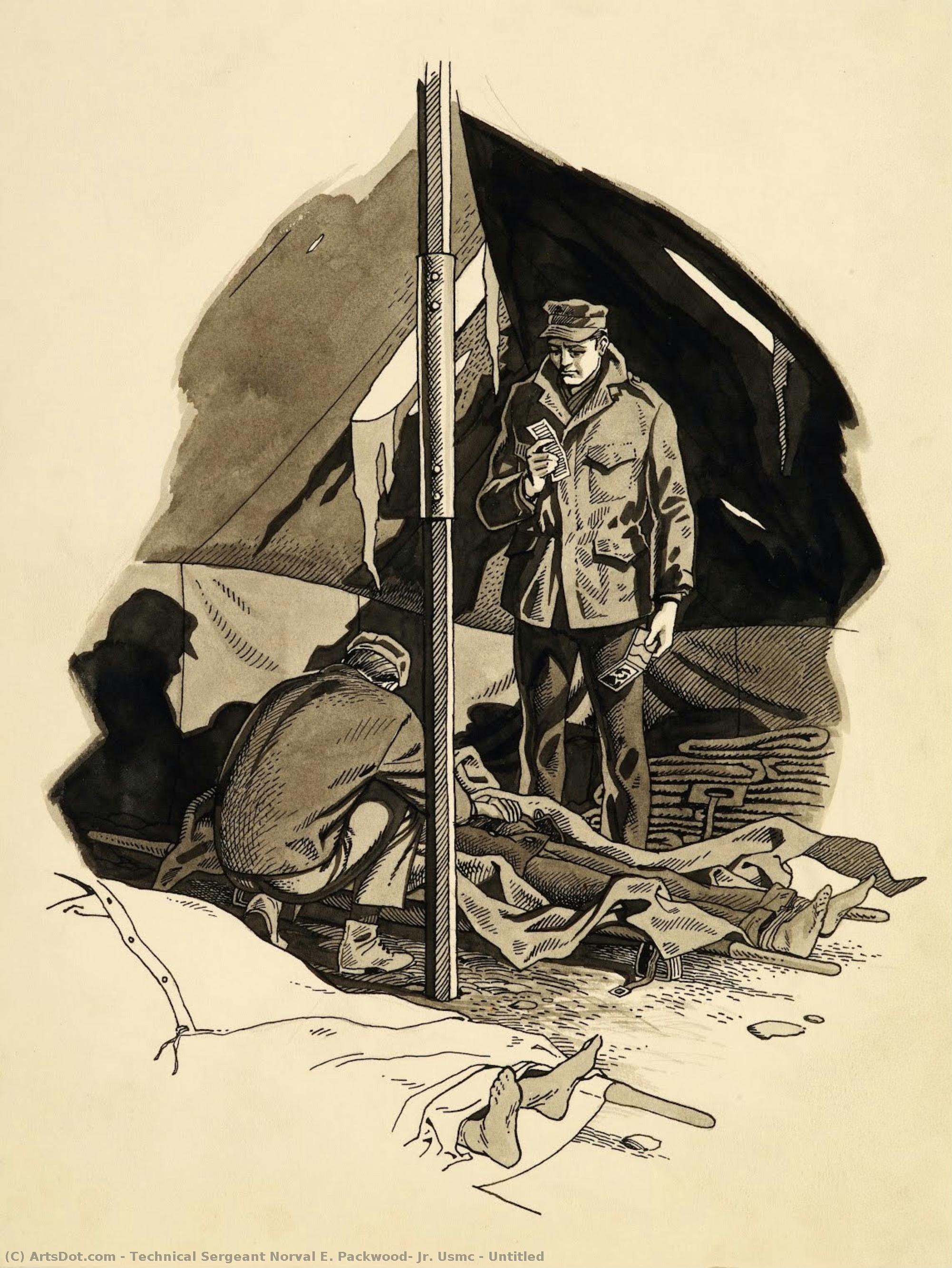 Untitled — Technical Sergeant Norval E. Packwood, Jr. Usmc