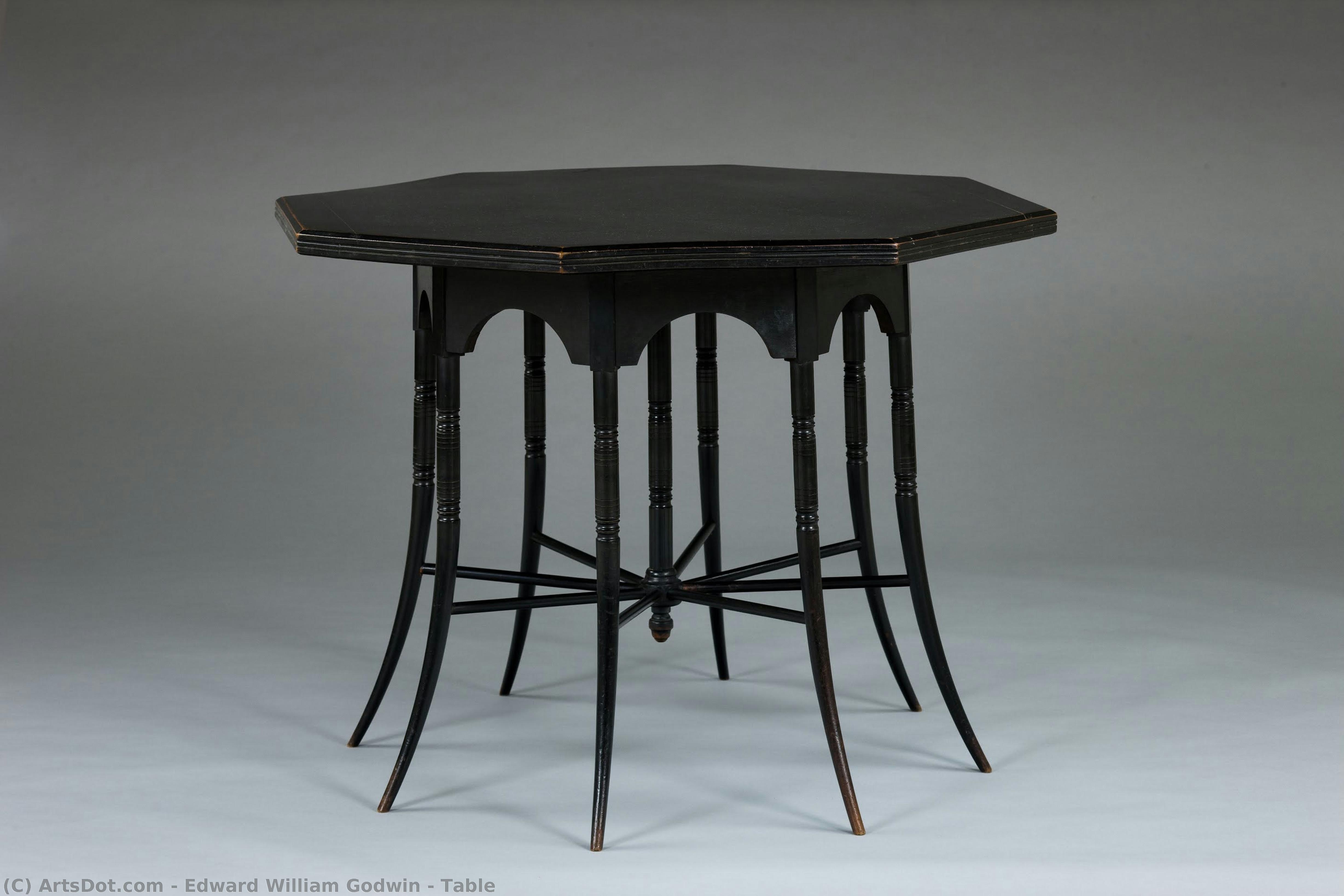 Table — Edward William Godwin