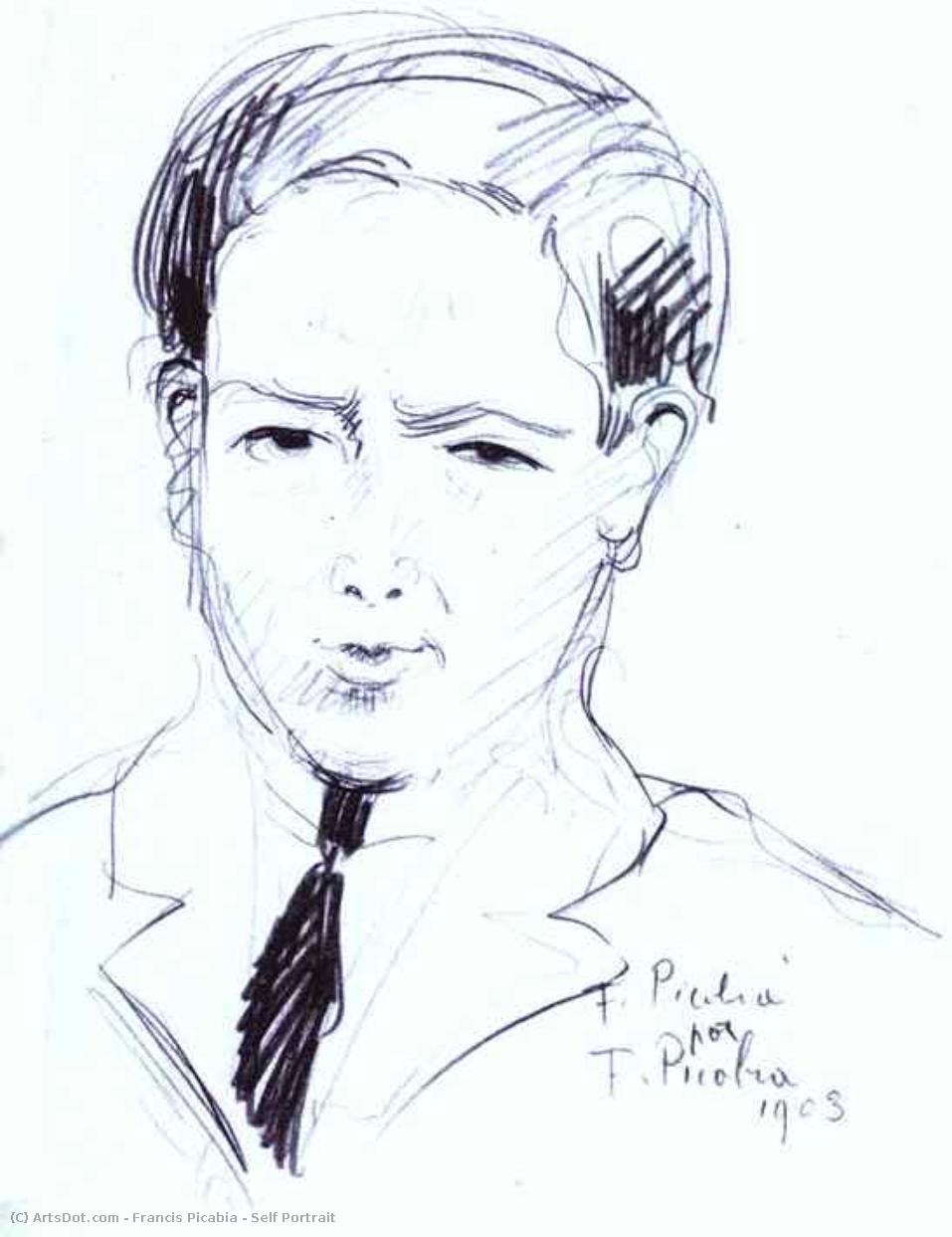 Self Portrait — Francis Picabia