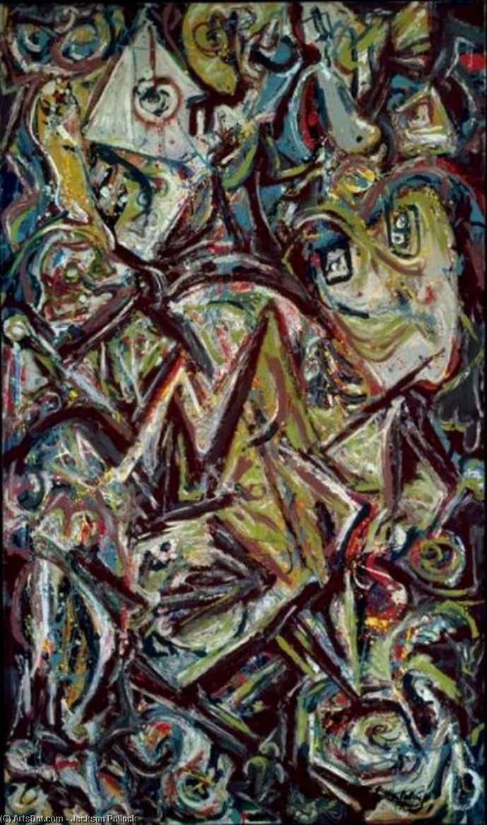 Troubled Queen — Jackson Pollock