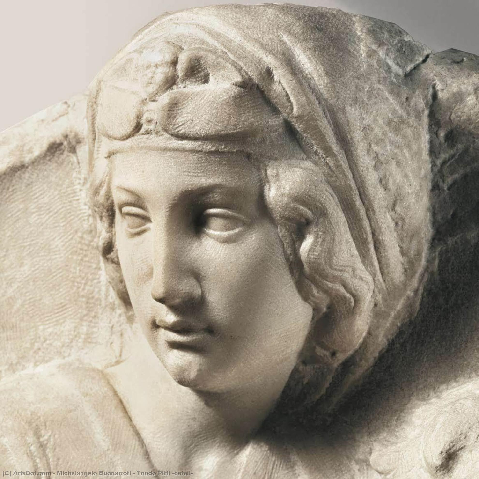 Tondo Pitti (détail) — Michel-ange Buonarroti