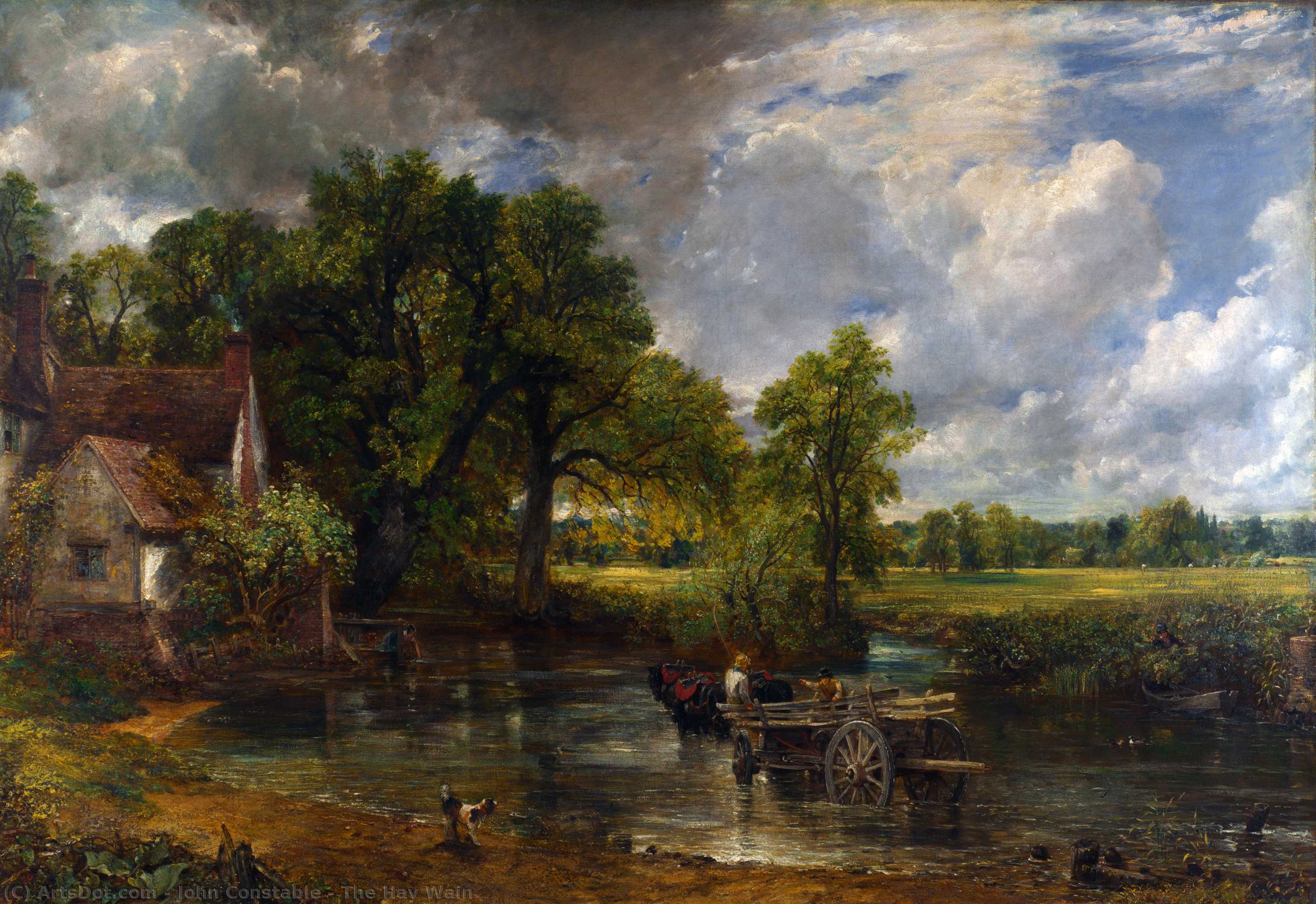 John Constable - A Vaia do Maio