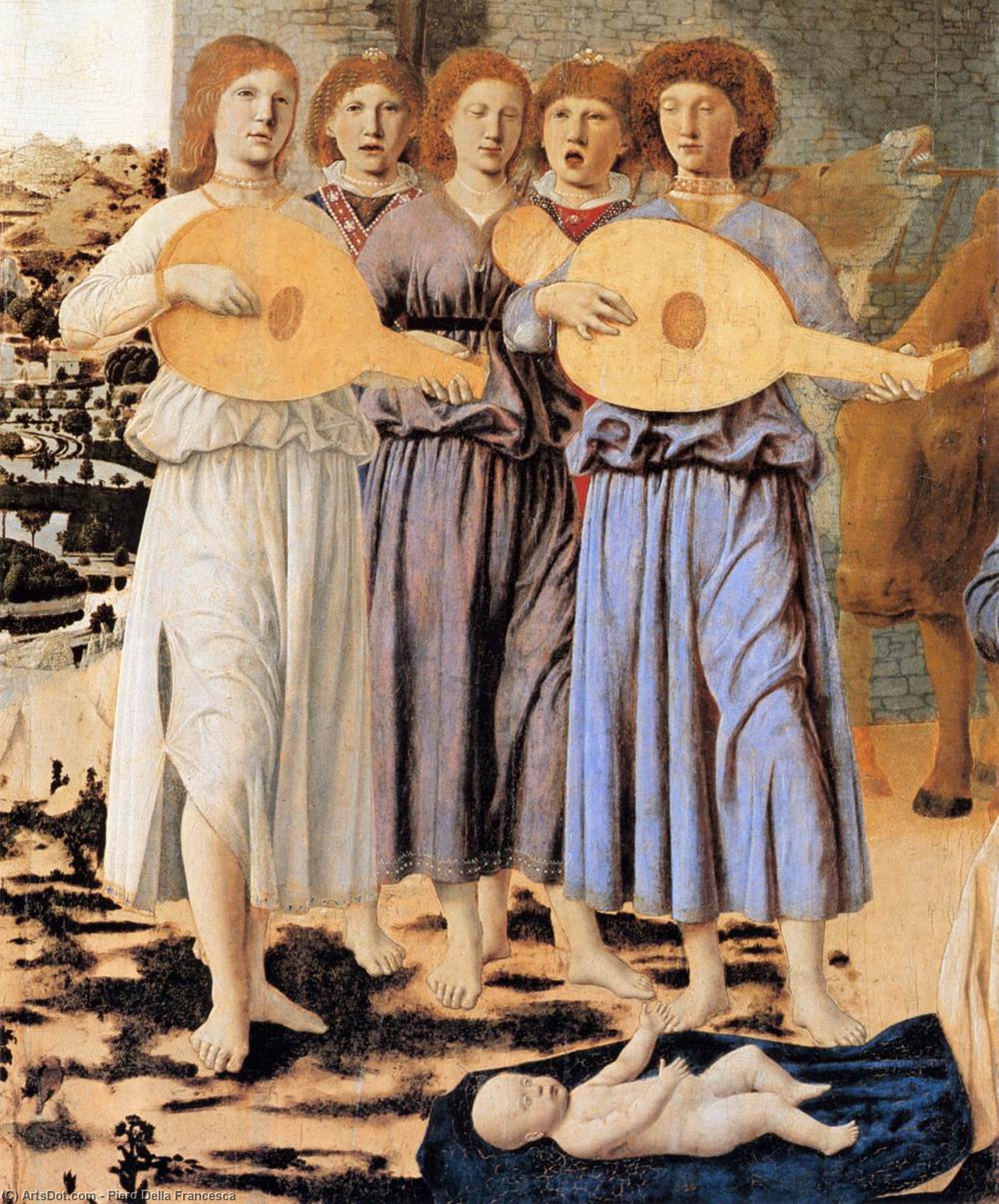 Piero della Francesca - A Védelmező (Nativity)