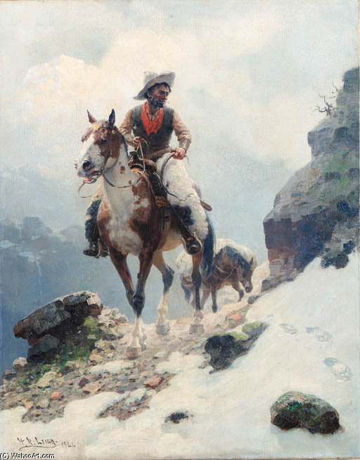 The Bear Tracker — William Robinson Leigh