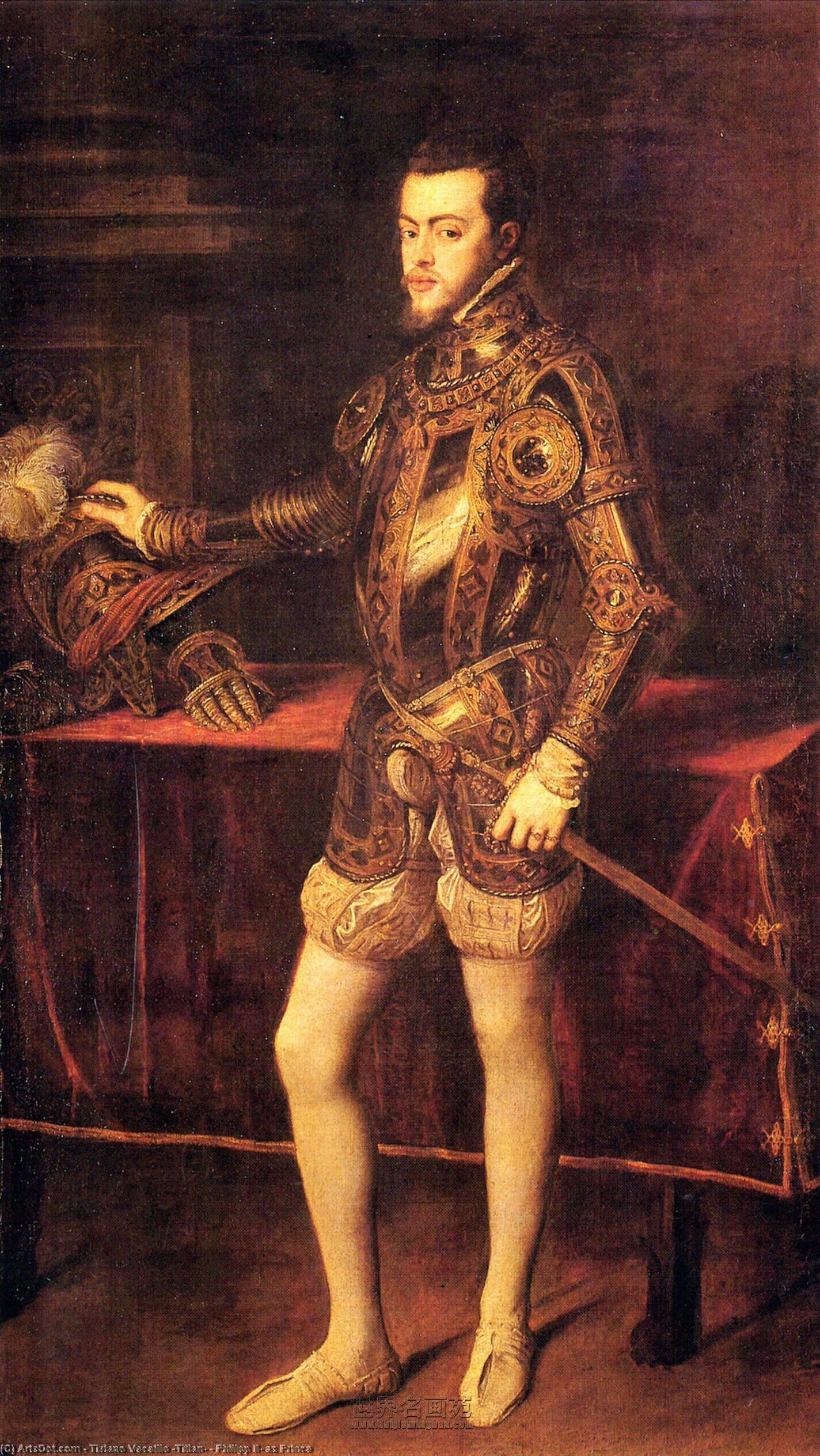 Philipp Ii, As Prince — تيتشينو