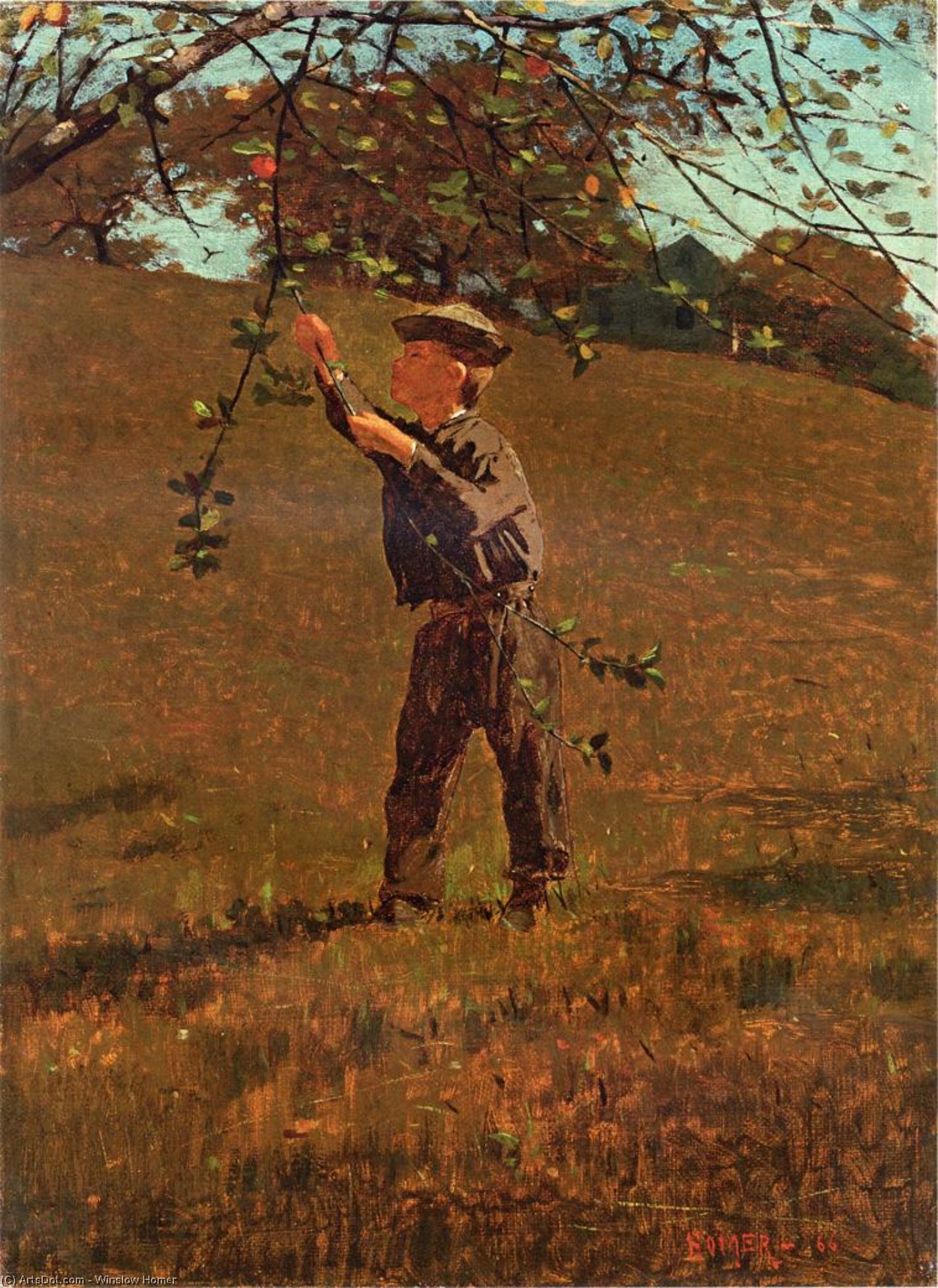Green Apples — وينسلو هومر