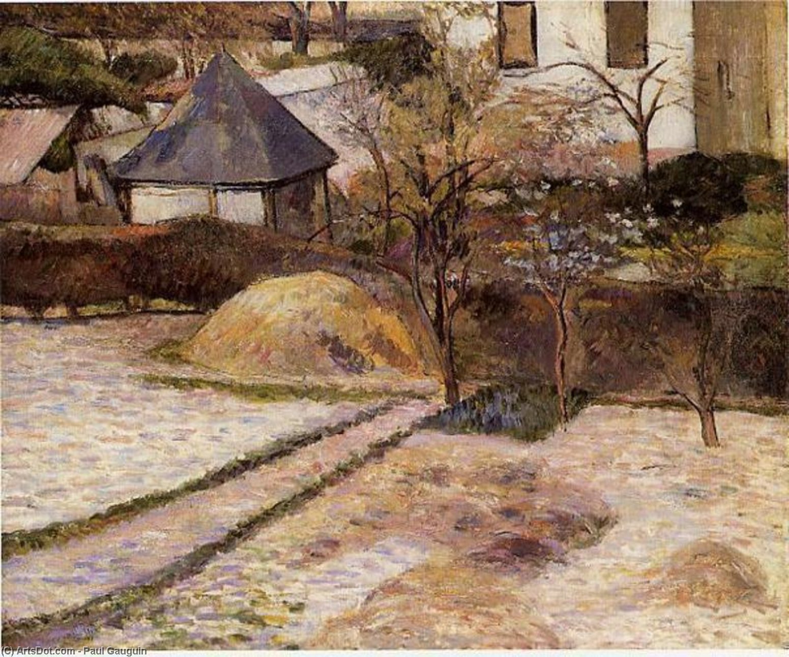 Maisema Osny Lähellä — Paul Gauguin