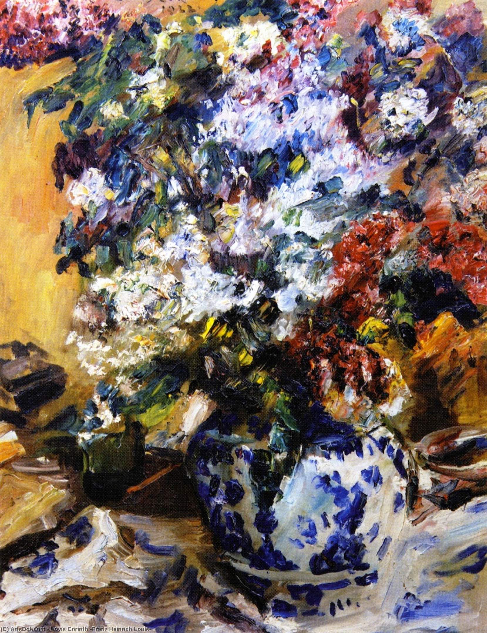 Still Life With Lilacs — Lovis Kornuth
