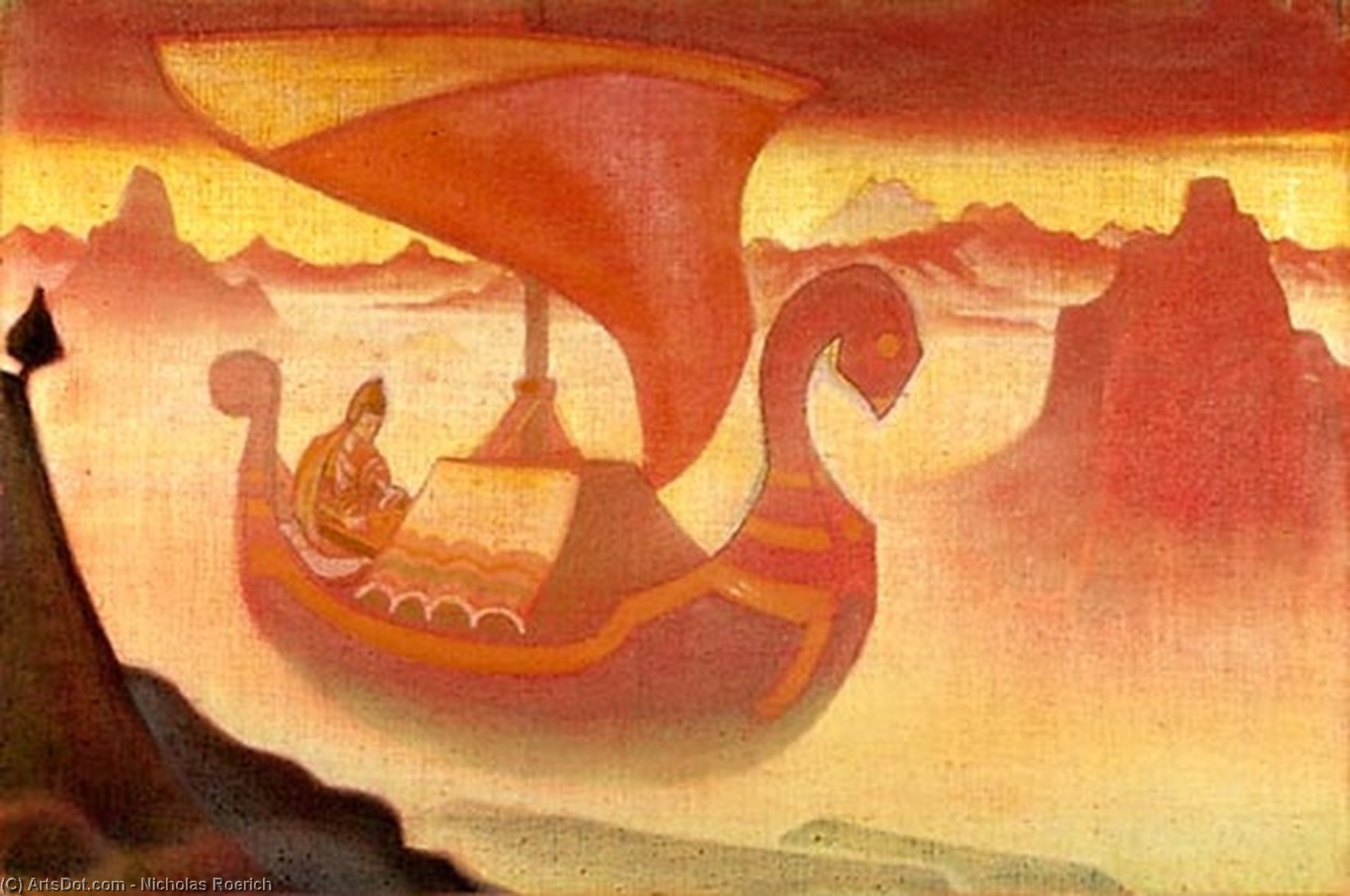 Nicholas Roerich - Unknown singer