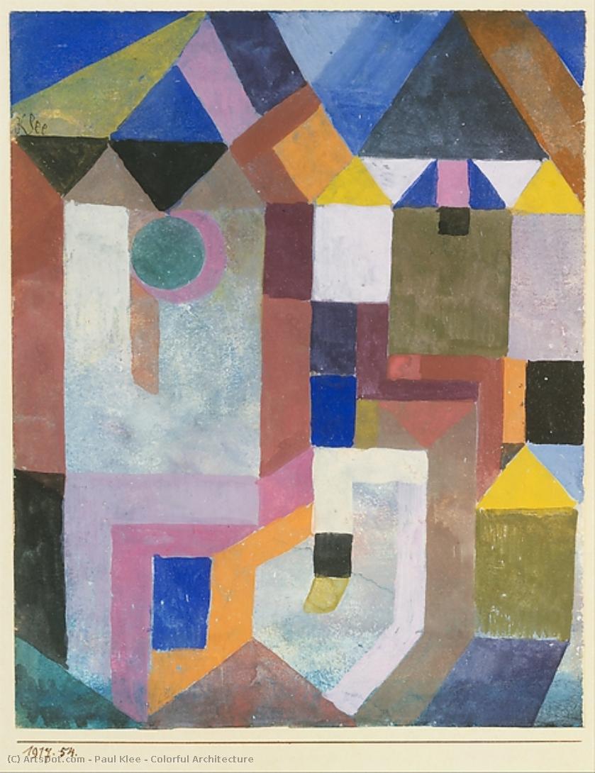 Paul Klee - Bunte Architektur