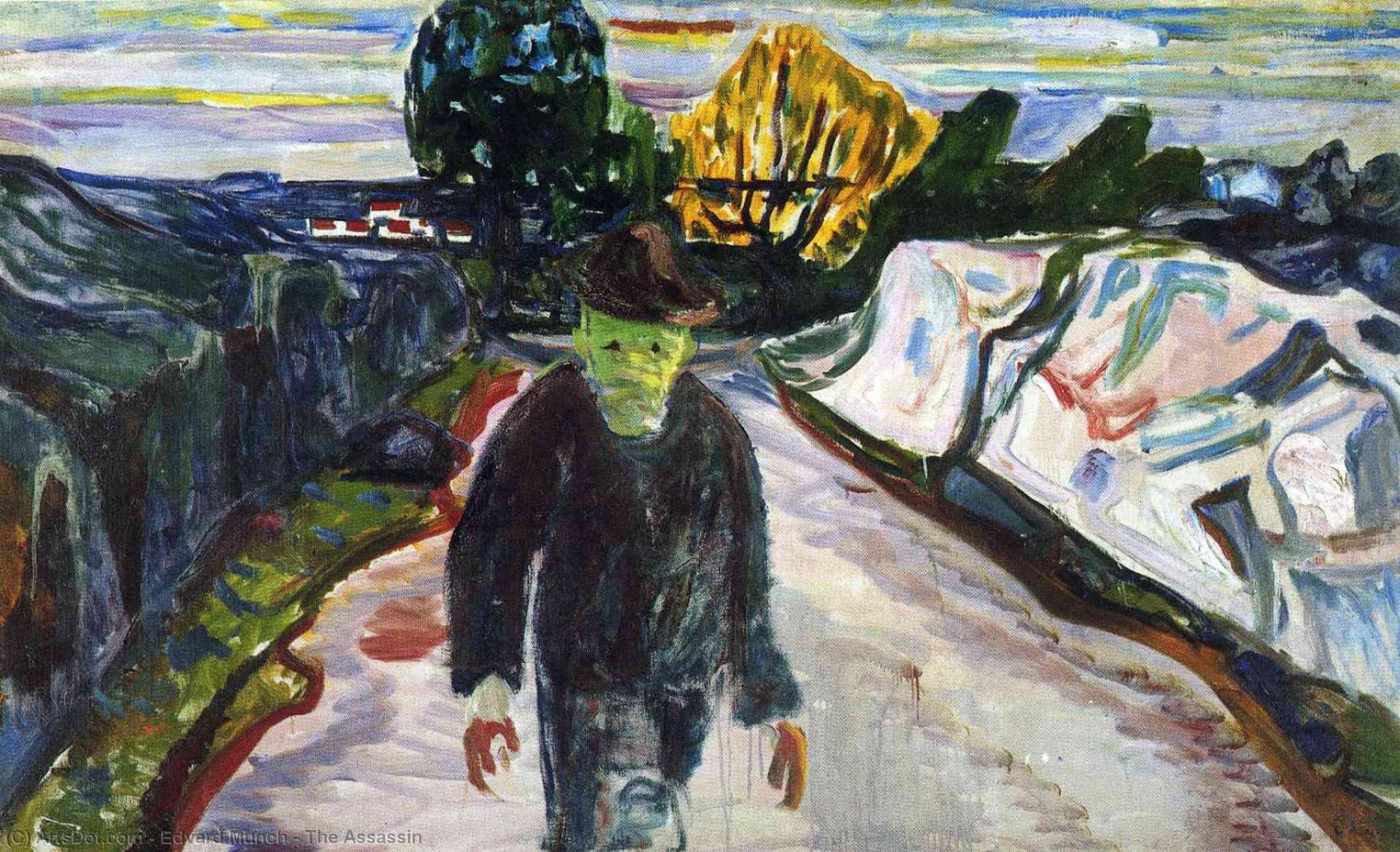 The Assassin — Edvard Munch