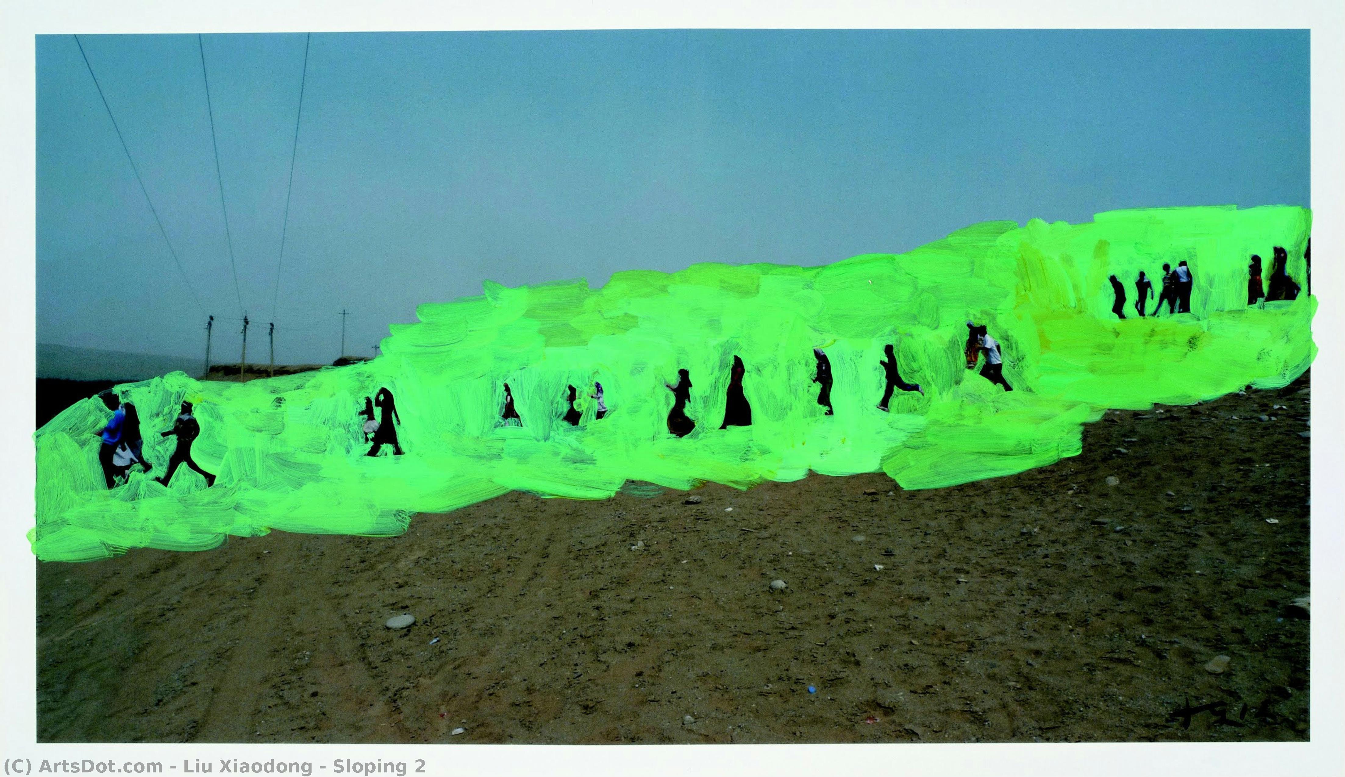 Sloping 2 — Liu Xiaodong