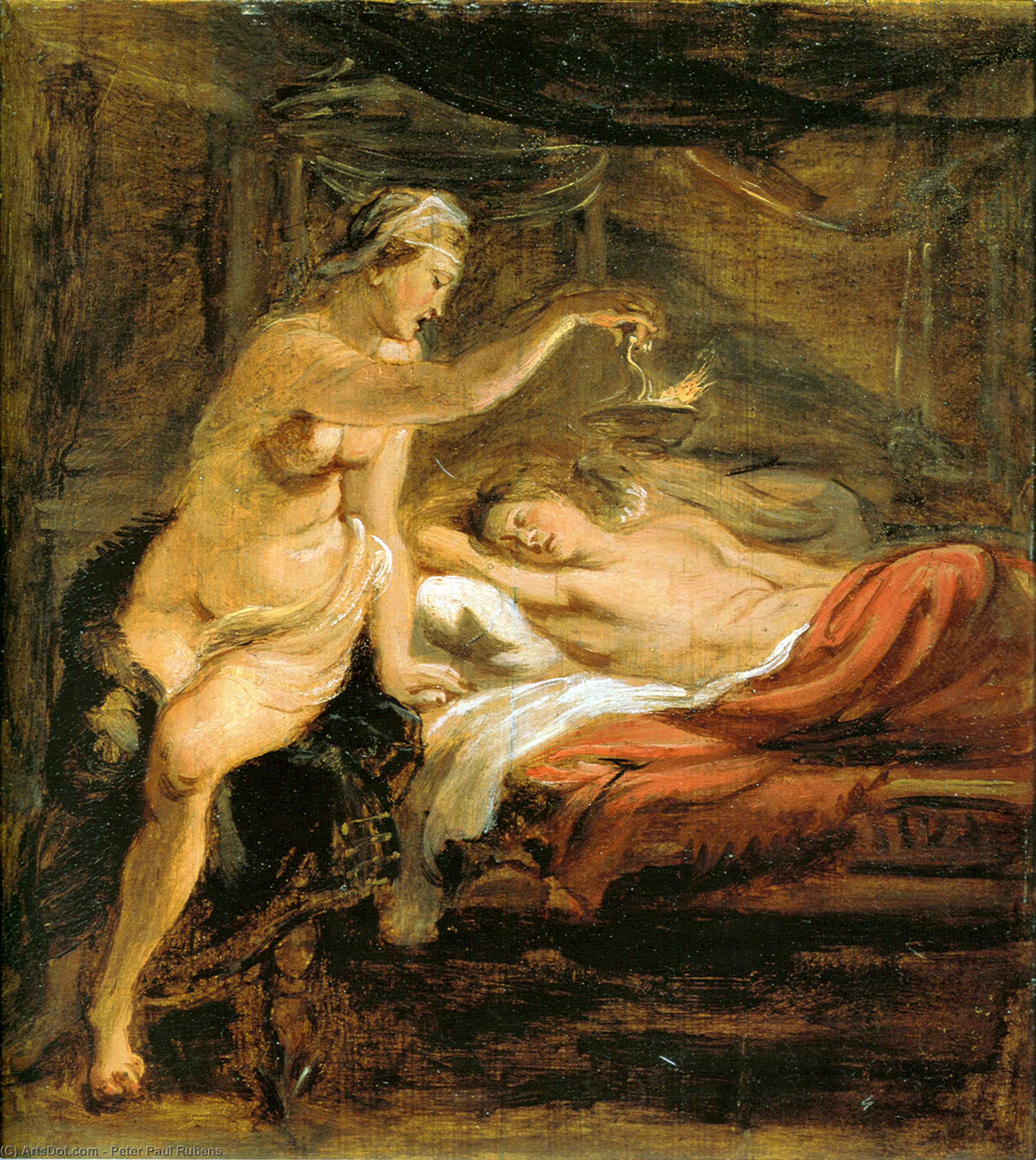 Amor E Psiche — Peter Paul Rubens
