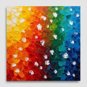 A Prismatic Symphony Of Light Cascading Through Deeply Textured Obsidian Shadows — Laurent Delcourt