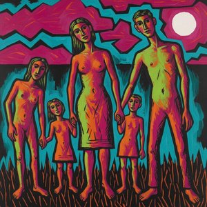 Primal Resonance In Magenta And Teal: An Archetypal Lineage — Marion Pelletier