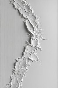 Échos Monolithiques En Blanc : Une Étude Sculpturale De La Texture Rythmique Et De La Lumière — David Moreau