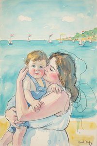 L'abbraccio Dell'azur: Una Serenata Estiva — Éléonore Richard